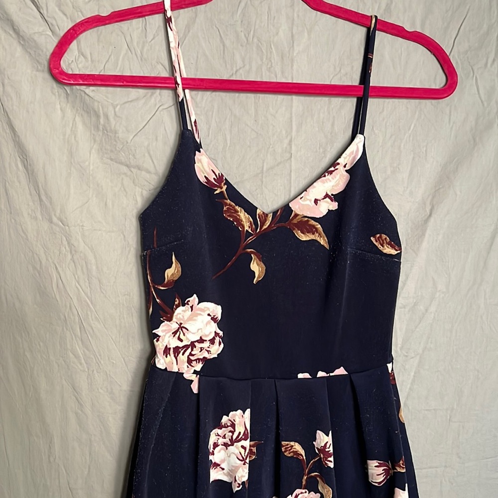 Navy blue dress